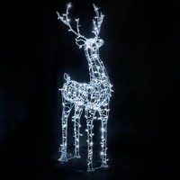 Световая Новогодняя фигура Олень 1.9 м 24V Серия Каркас