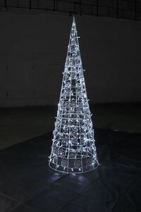 Световое дерево Конус Ажурный 3м