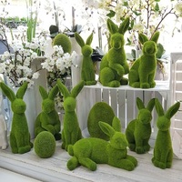 Фигура из искусственной травы -Топиари Кролик