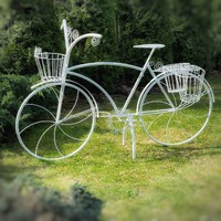 Цветочница уличная - Велосипед