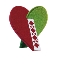 Композиция  из искусственной травы "Сердце Беларуси"