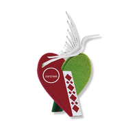 Композиция  из искусственной травы "Сердце Беларуси"