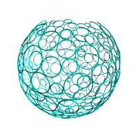 Садовая фигура - габион Сфера