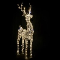 Световая уличная фигура Олень 1.9 м Серия Ажур 220 В