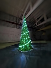 Ёлка конус Мишура 2,5м