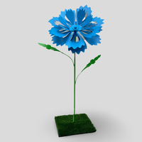 Декор для сада - Василек